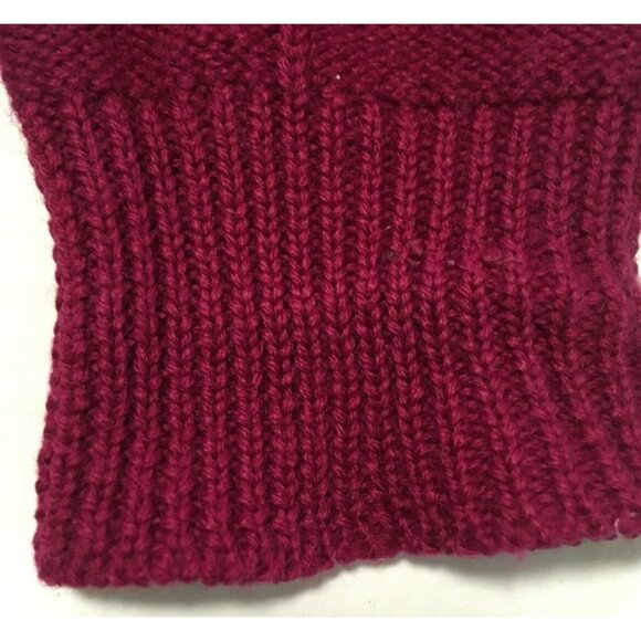 Gant The Rugger Men's Sweater 100% Wool Crew Neck Purple Retail $200 VTG Size L - Picture 7 of 10